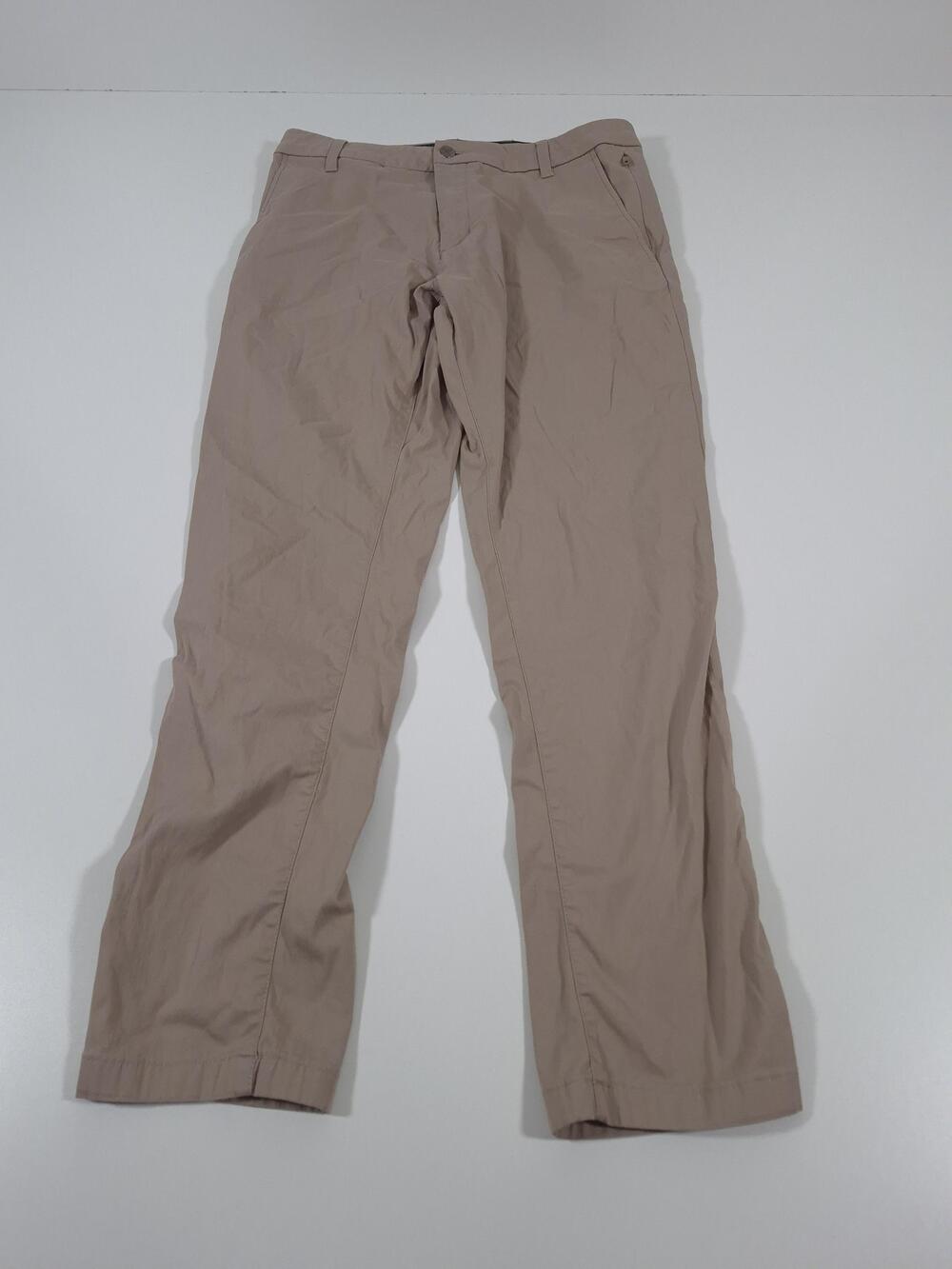 Birddogs Chino Pants Mens 32x30 Beige Slim Stretch Casual Travel Golf Workwear